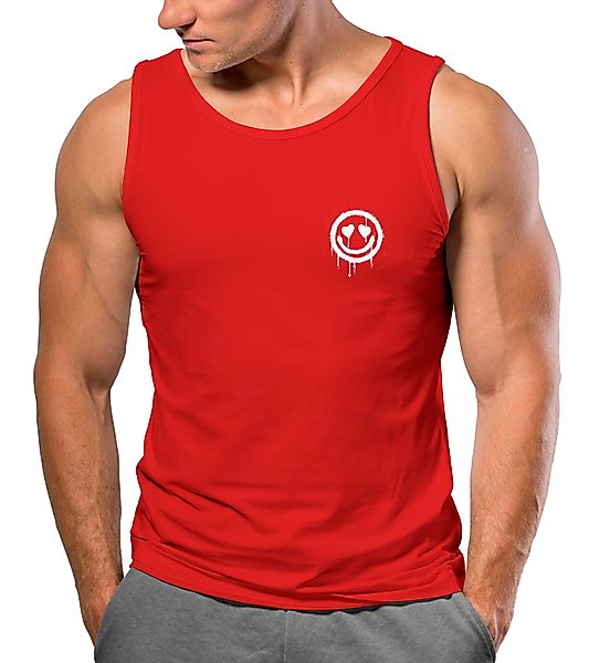 Neverless Tanktop Herren Tank-Top Print Aufdruck günstig online kaufen
