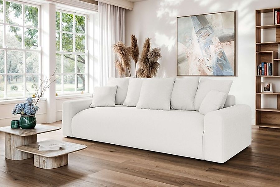 Home affaire Big-Sofa »LAKESIDE klein 3-Sitzer Schlafsofa mit Bettkasten, B günstig online kaufen