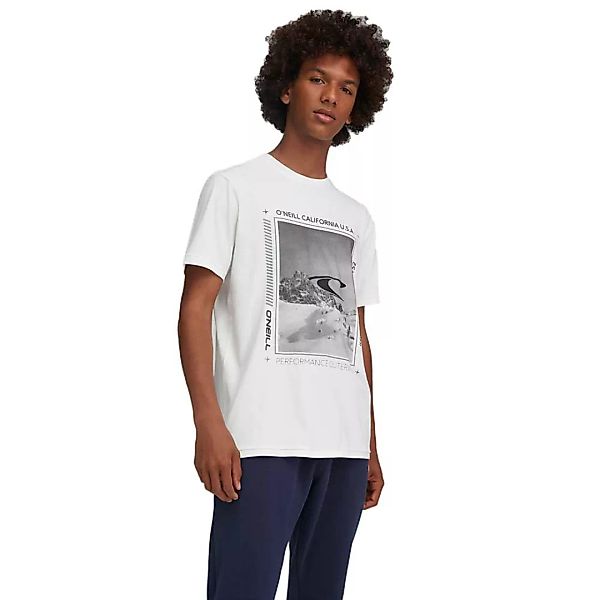 O´neill Mountain Frame Kurzärmeliges T-shirt S Powder White günstig online kaufen