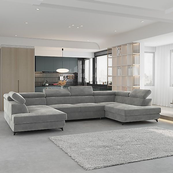 Masseno Ecksofa VINTESSA mit Schlaffunktion U-Form, günstig online kaufen
