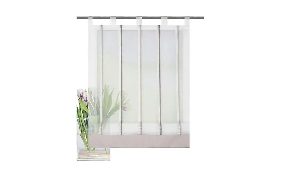 HOME Wohnideen Schlaufenrollo   ¦ grau ¦ Maße (cm): B: 140 H: 140 Gardinen günstig online kaufen