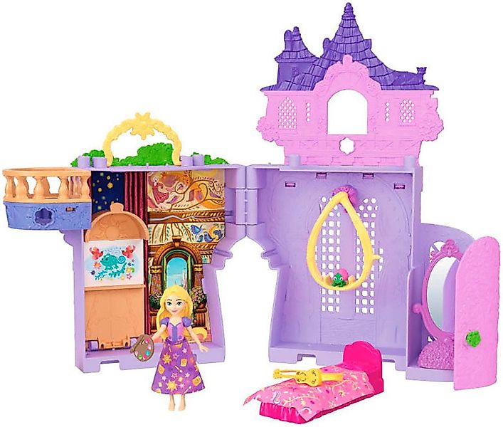Mattel® Puppenhaus Disney Prinzessin Kleine Puppen Rapunzel Stacking Castle günstig online kaufen