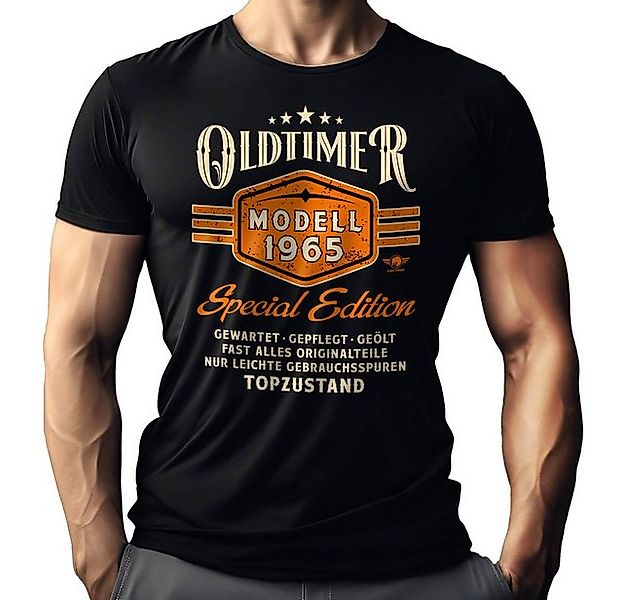 LOBO NEGRO® T-Shirt als Geschenk zum 60. Geburtstag - Oldtimer Baujahr 1965 günstig online kaufen