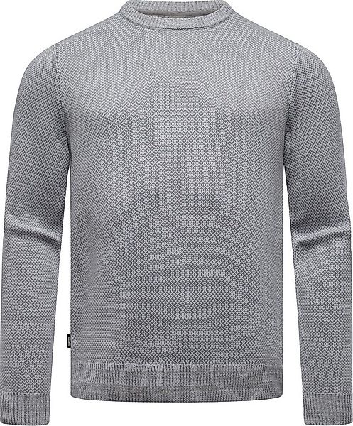 Ragwear Strickpullover Larrs stylischer Herren Sweatpullover mit Rippbündch günstig online kaufen
