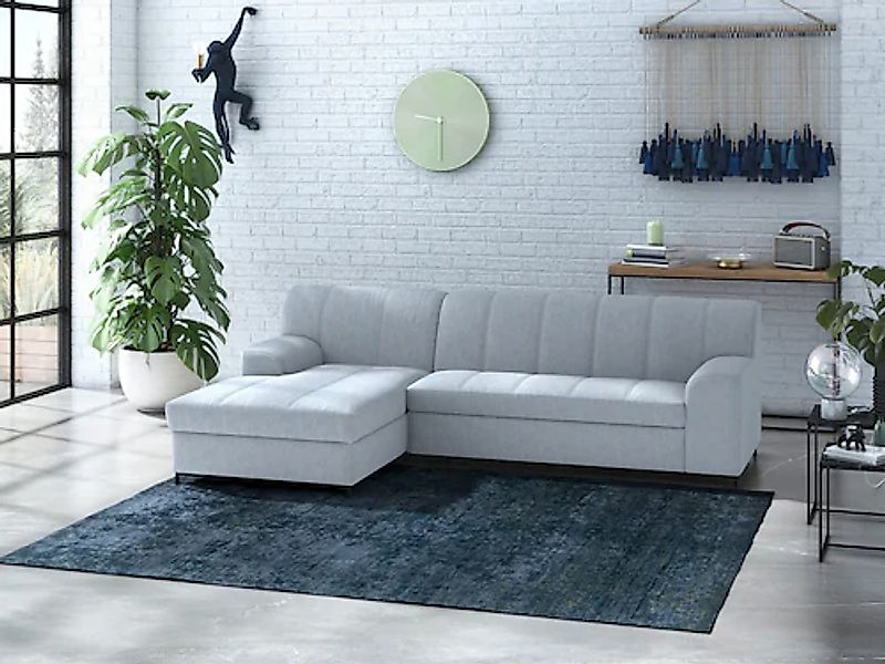 Home affaire Ecksofa »Balme L-Form« Inkl. Zierkissen, wahlweise mit Bettfun günstig online kaufen