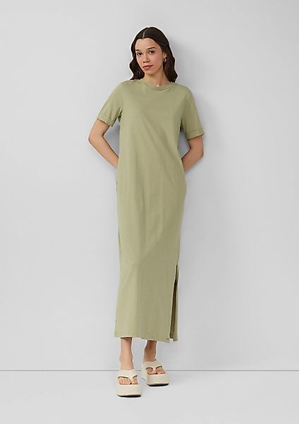 QS Maxikleid Kleid Langes Jerseykleid aus günstig online kaufen