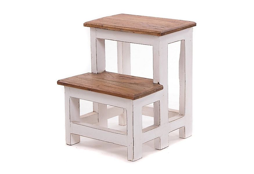 DESIGN DELIGHTS Hocker TRITTLEITER STEP, 46x37cm (HxB), Altholz, Tritthocke günstig online kaufen