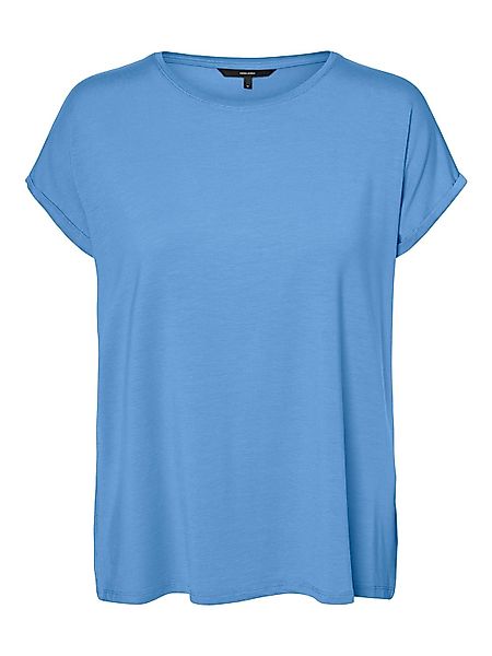 Vero Moda Damen T-Shirt VMAVA PLAIN - Regular Fit günstig online kaufen