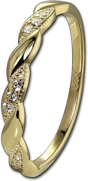 GoldDream Goldring GoldDream Gold Ring Wave Gr.60 333er, Fingerring 333 Gel günstig online kaufen
