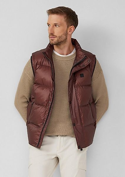 s.Oliver Outdoorjacke Outdoor-Weste Edle Steppweste mit recycelter Daune günstig online kaufen