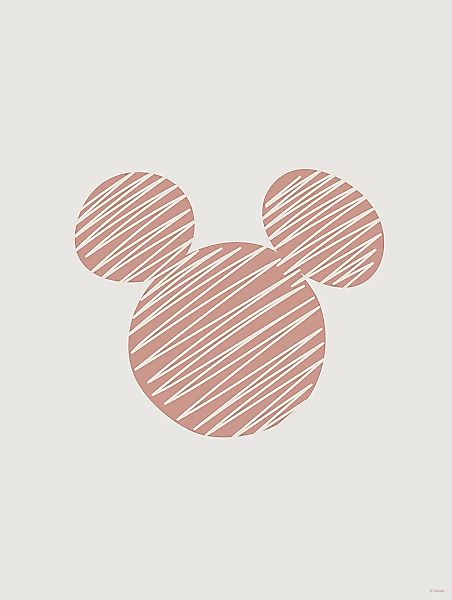 Komar Bild "Striped Mouse" Natur 1 Stk. tlg. Wandbild zur Dekoration im Kin günstig online kaufen