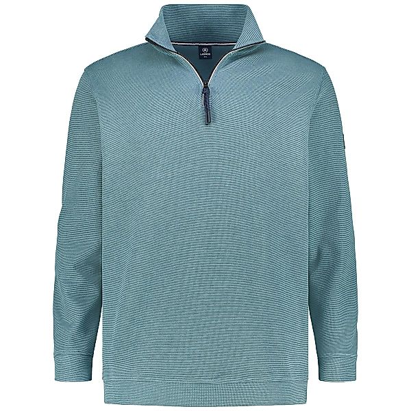 Lerros Sweatshirt aus Baumwolle Farbe türkis Größe: 6XL günstig online kaufen