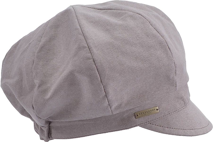 Seeberger Ballonmütze Chambraystoff Schildmütze 53972-0 günstig online kaufen
