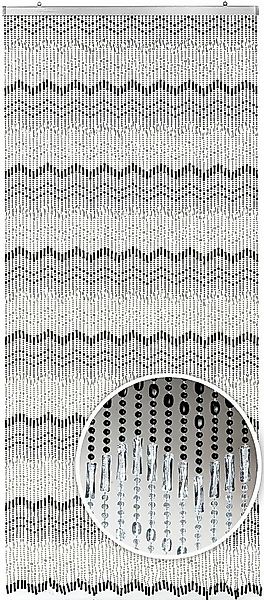 Kobolo Türvorhang Perlenvorhang MOUNTAIN - black white - 90x200 cm (1 St), günstig online kaufen
