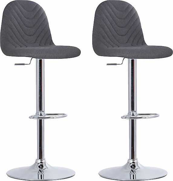byLIVING Barhocker "Casino 01" Set, 2 tlg. drehbar mit Höhenverstellung, Be günstig online kaufen