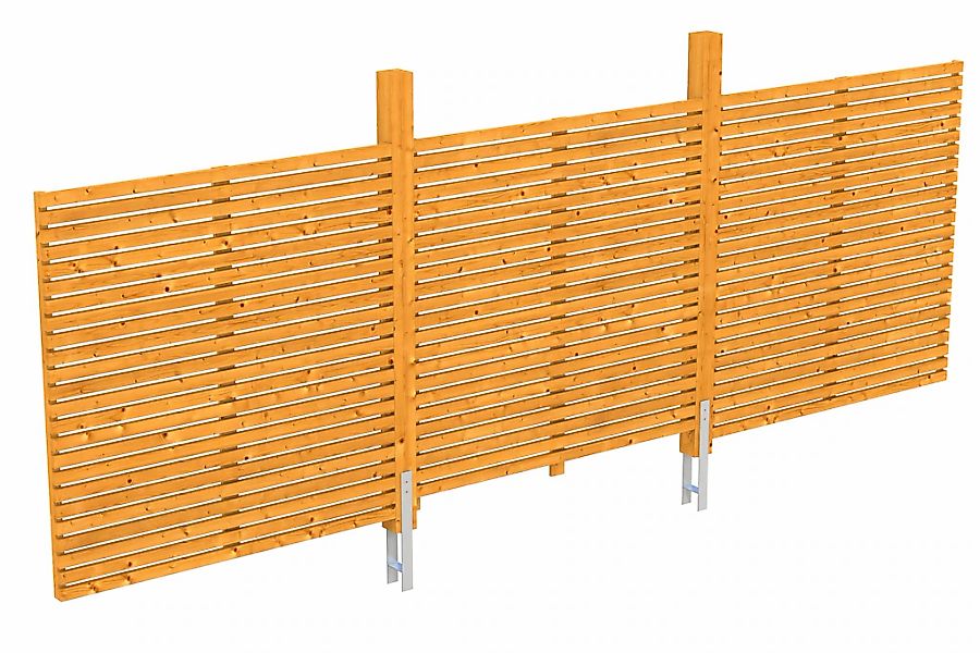 Skanholz Carport-Rückwand "Rhombus" günstig online kaufen