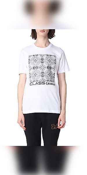Cavalli Class Sweatshirt Cavalli Class Tshirt weiß Herren günstig online kaufen