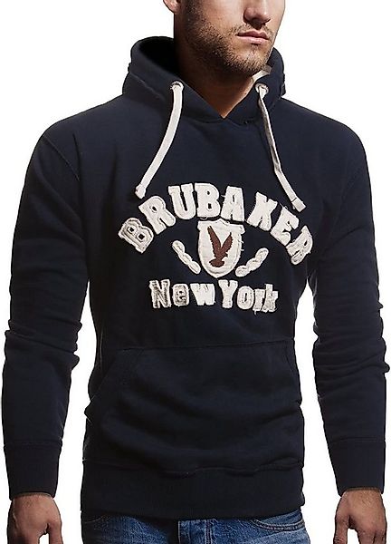 BRUBAKER Kapuzensweatshirt Herren Sweatshirt mit Kapuze - New York Eagle (1 günstig online kaufen