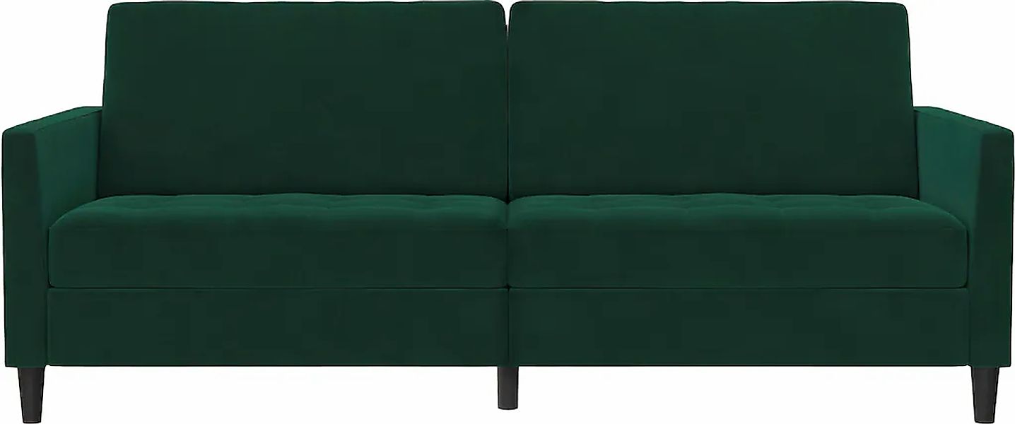 Dorel Home 3-Sitzer »Presley«, Sofa mit Bett-Funktion und verstellbarer Rüc günstig online kaufen