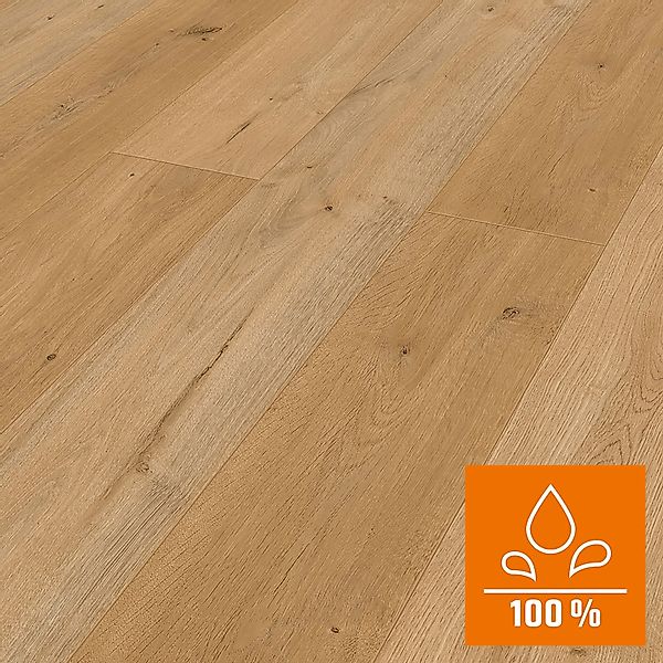 Classen Laminat 8 mm Wasserfest Oak Natural Mix günstig online kaufen