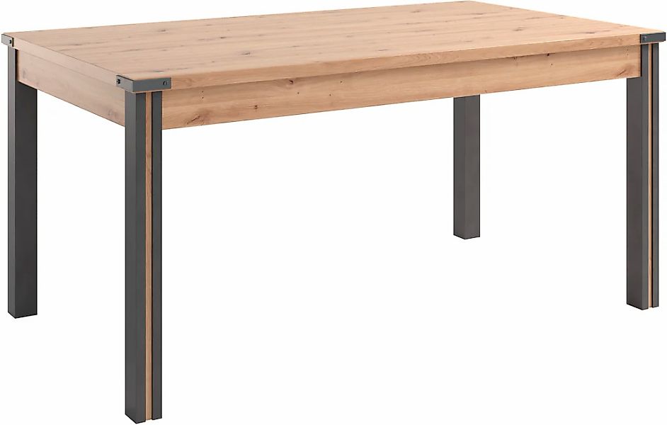 Home affaire Esstisch "Mia" 1 Stk. tlg. Esszimmertisch, rechteckige Form - günstig online kaufen