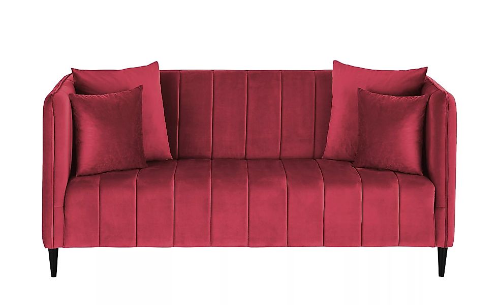 smart Sofa - rot - 178 cm - 82 cm - 90 cm - Polstermöbel > Sofas > 2-Sitzer günstig online kaufen