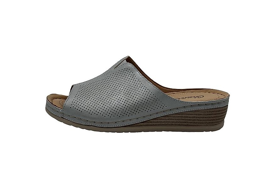 Nowaland Damen-Pantoletten mit Komfort-Innensohle und Keilabsatz Pantolette günstig online kaufen