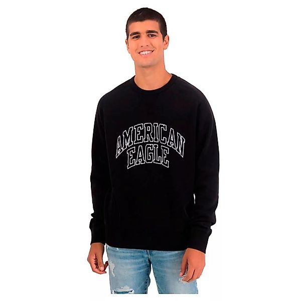 American Eagle Graphic Sweatshirt S Black günstig online kaufen