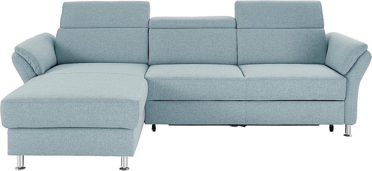 sit&more Ecksofa "Avignon L-Form" Kopfteilverstellung, wahlweise mit Bettfu günstig online kaufen