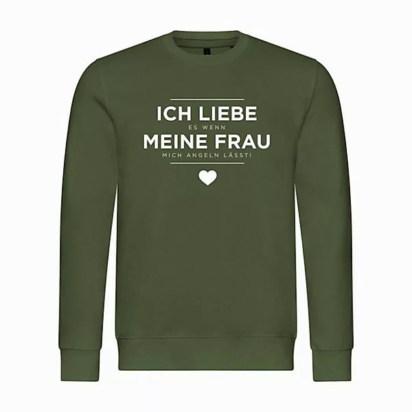 deinshirt Kapuzenpullover Herren Pullover Ich liebe es wenn meine Frau mich günstig online kaufen