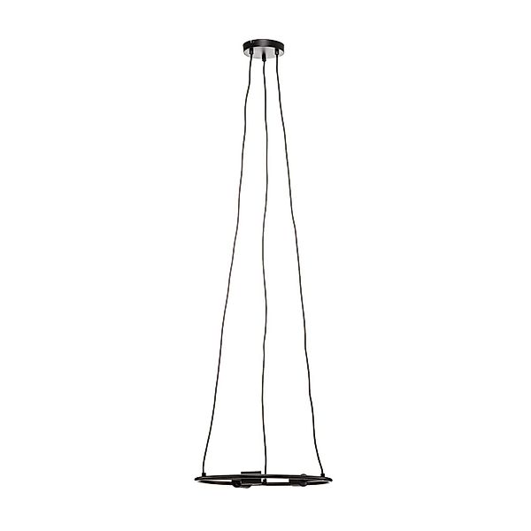 Lucande Pendelleuchte Linnard 9639763 Design Modern in Schwarz aus Metall 3 günstig online kaufen