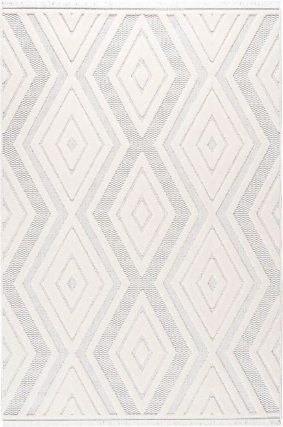 Sehrazat Teppich »Scandi 9850«, rechteckig, 10 mm Höhe, Kurzflor, 3 D Effek günstig online kaufen