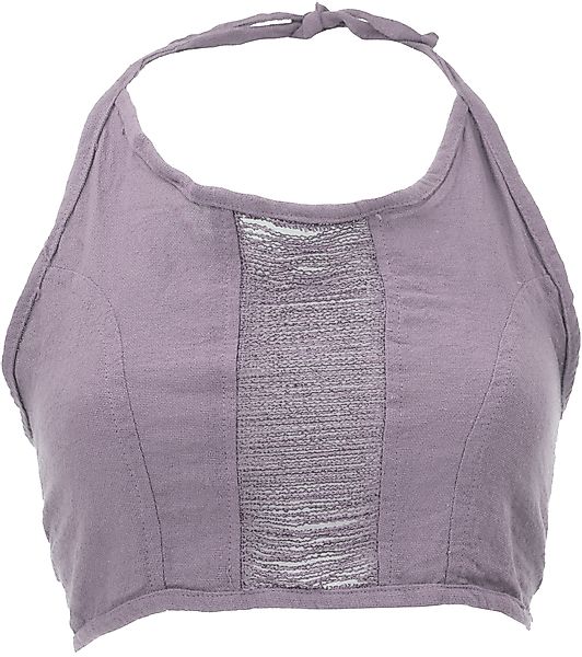 Guru-Shop T-Shirt Goa Top, Psytrance Neckholder günstig online kaufen