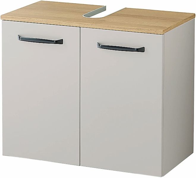 Saphir Waschbeckenunterschrank "Quickset 500, 2 Türen, Siphonausschnitt" Wa günstig online kaufen