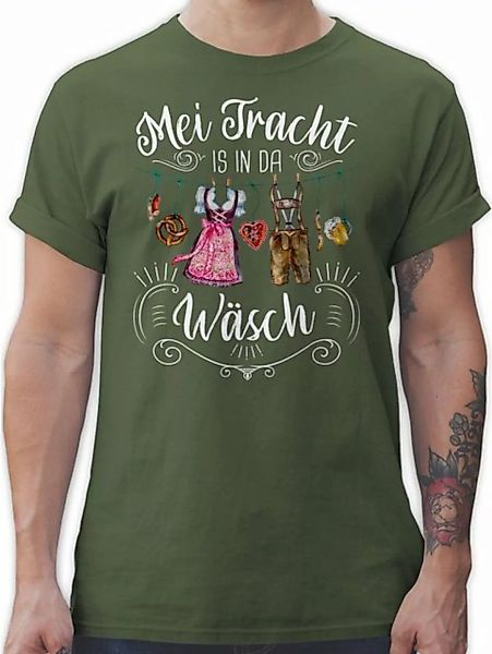 Shirtracer T-Shirt Mei Tracht is in da Wäsch Mode für Oktoberfest Herren günstig online kaufen