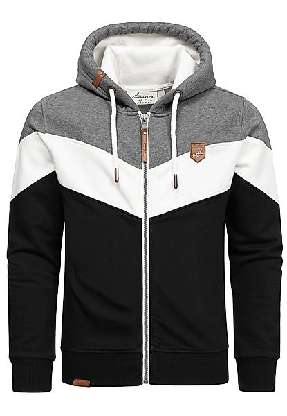 Amaci&Sons Kapuzenpullover ARDMORE Sweatjacke im Block-Design günstig online kaufen