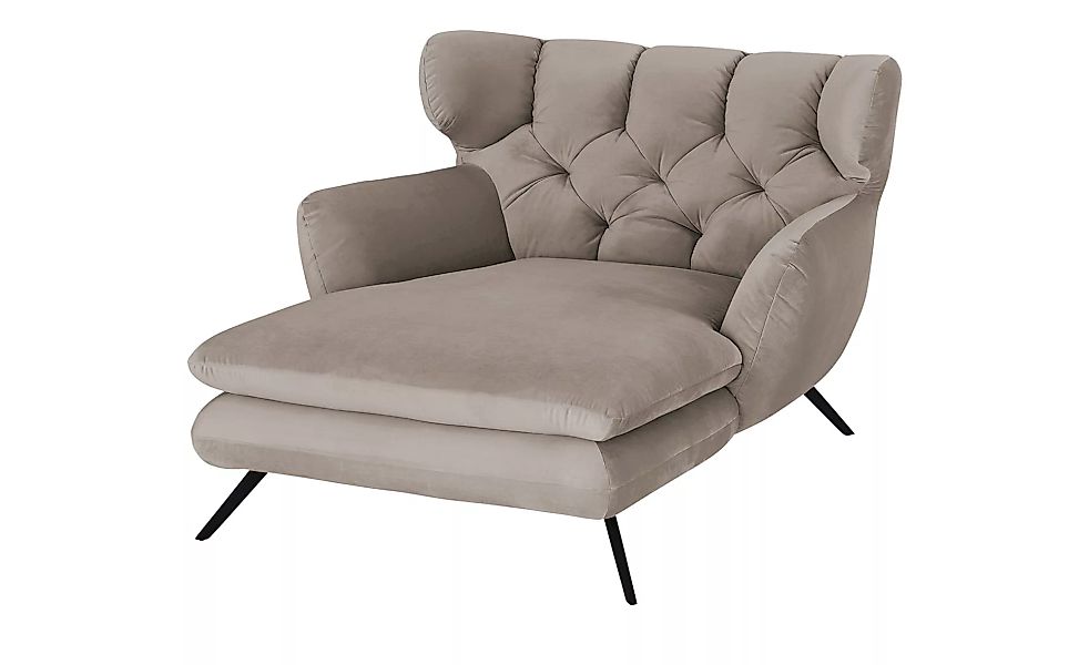 pop Longseat-Sessel  Caldara - beige - 126 cm - 94 cm - 160 cm - Polstermöb günstig online kaufen
