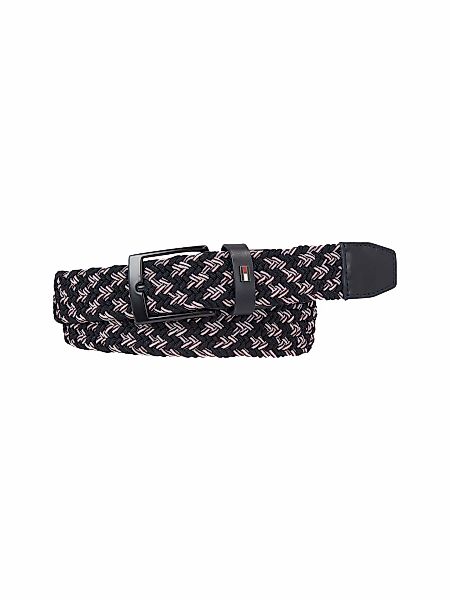 Tommy Hilfiger Ledergürtel "ADAN 3.5 ELASTIC", mit Metall-Label am Verschlu günstig online kaufen