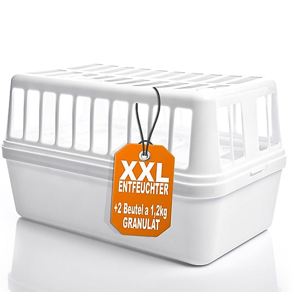 BigDean Granulat-Luftentfeuchter Luftentfeuchter + 4x 1,2kg günstig online kaufen