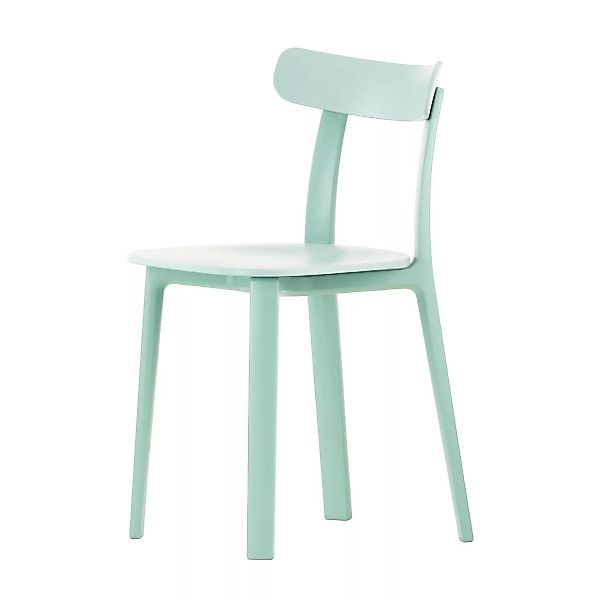 Vitra - All Plastic Chair Stuhl - eisgrau - two tone/für Innen- und Außenbe günstig online kaufen