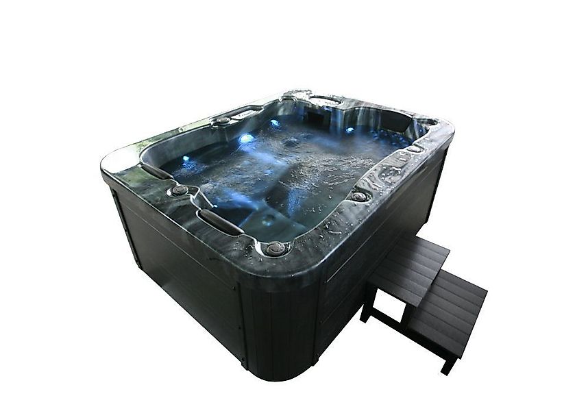 HOME DELUXE Whirlpool Outdoor Whirlpool BLACK günstig online kaufen