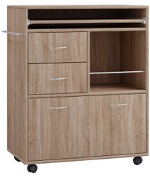 VCM Küchenwagen Küchenwagen Servierwagen Rollwagen Rollen günstig online kaufen