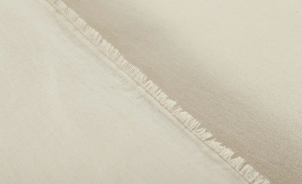 Gray & Jones Halbleinen Bettwäsche   ¦ creme ¦ Maße (cm): B: 135 H: 1 Bettw günstig online kaufen