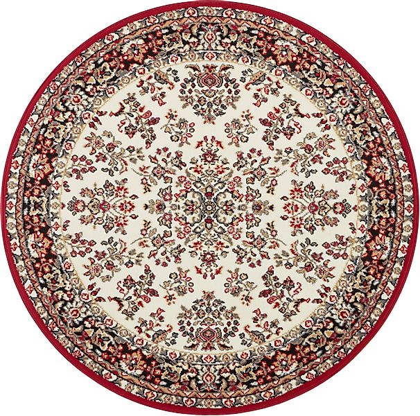 HANSE Home Teppich »Halton«, rund, 8 mm Höhe, Kurzflor, Orient Optik, mit B günstig online kaufen