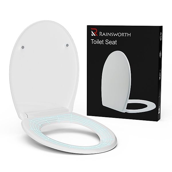 Rainsworth WC-Sitz, WC Sitz Oval mit günstig online kaufen