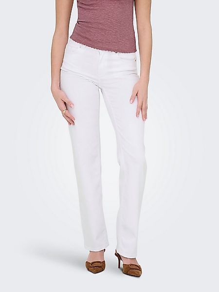 ONLY Straight-Jeans ONLBLUSH MID STRAIGHT DNM DOT NOOS 5-Pocket Style günstig online kaufen