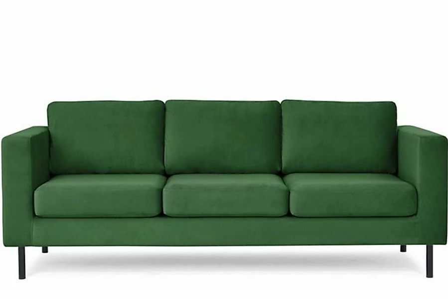 Konsimo 3-Sitzer TOZZI Sofa 3 Personen, hohe Beine, universelles Design günstig online kaufen