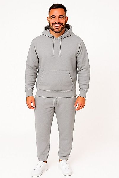 Banco Freizeitanzug Herren 2- teilig Trainingsanzug- Hoodie mit Kapuze und günstig online kaufen