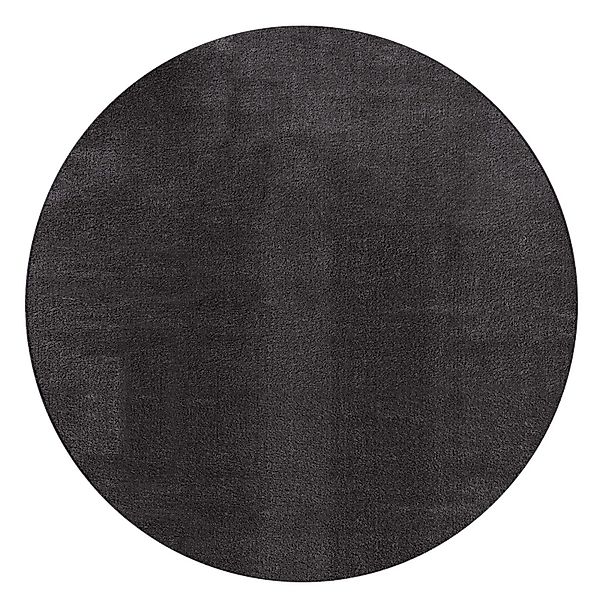 Floornovo Hochflor Teppich Nr. 67 Rund Einfarbig Durchmesser 200 cm günstig online kaufen