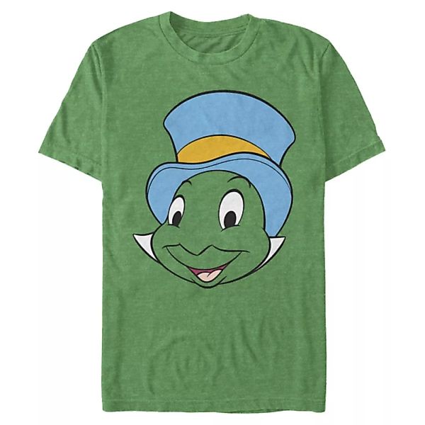 Disney - Pinocchio - Jiminy Cricket Jiminy Face - Männer T-Shirt günstig online kaufen